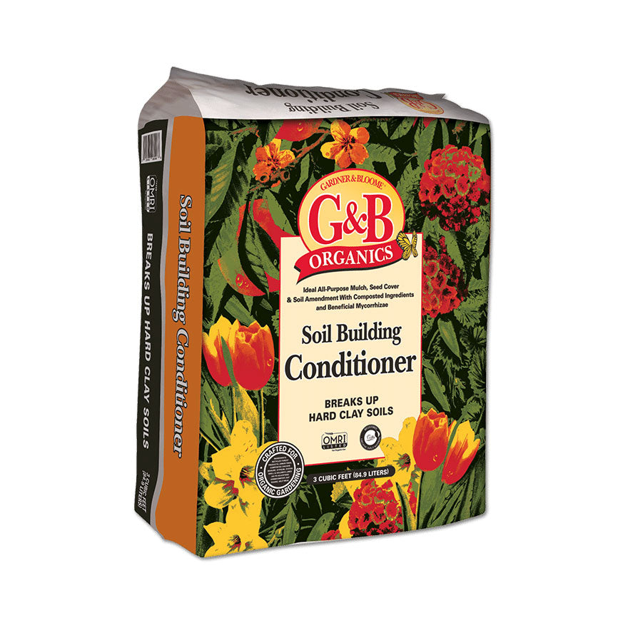 G&B Organics soil building conditioner for drainage and clay sold at Bear Valley in Lincoln City