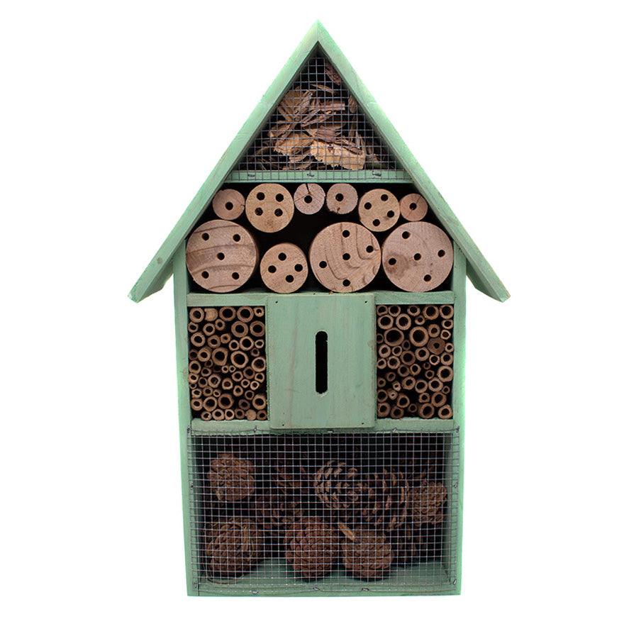 Insect hotel bug house garden decor sold at Bear Valley in Lincoln City