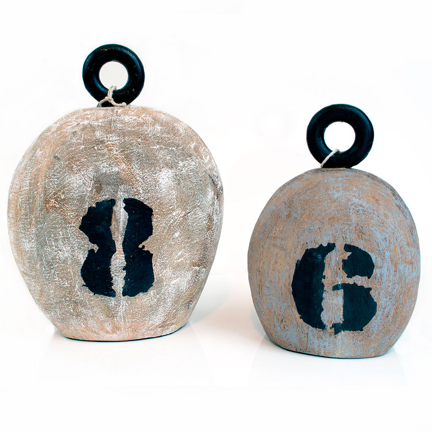 Coastal Bouy Set Decor for home sold at Bear Valley Nursery